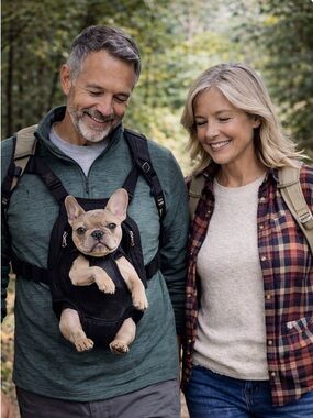 PET CARRIER, SECURE, COMFORTABLE USED ONLY TWICE